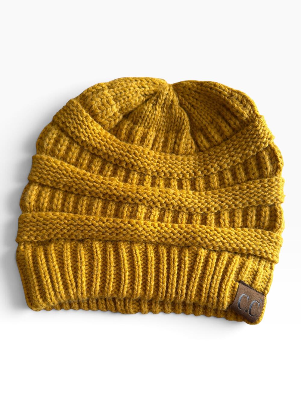 C.C Mustard Beanie Hat